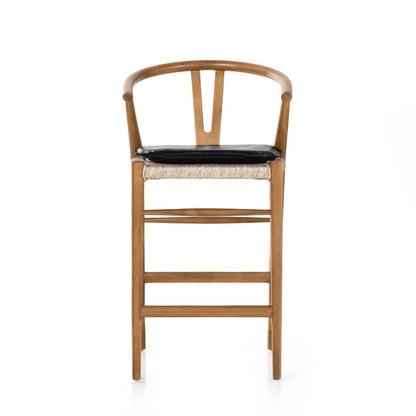 Four Hands - Muestra Counter Stool - Pebble Black - 228279-023 view 1