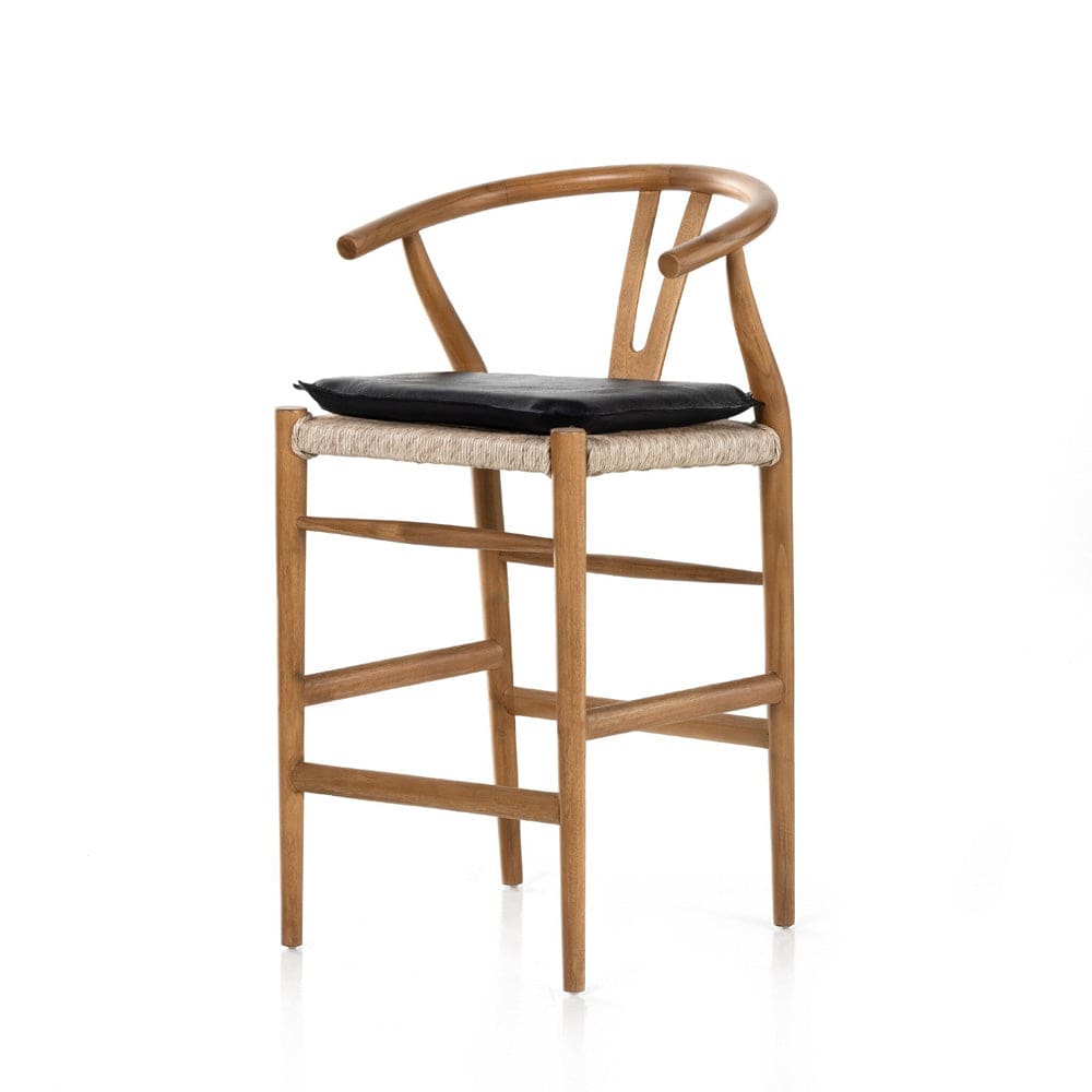 Four Hands - Muestra Counter Stool - Pebble Black - 228279-023 view 2