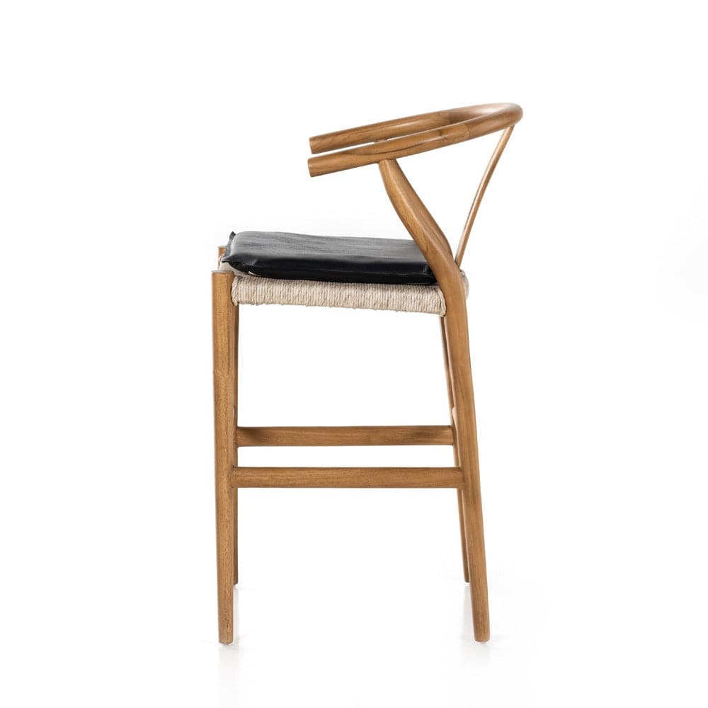Four Hands - Muestra Counter Stool - Pebble Black - 228279-023 view 3