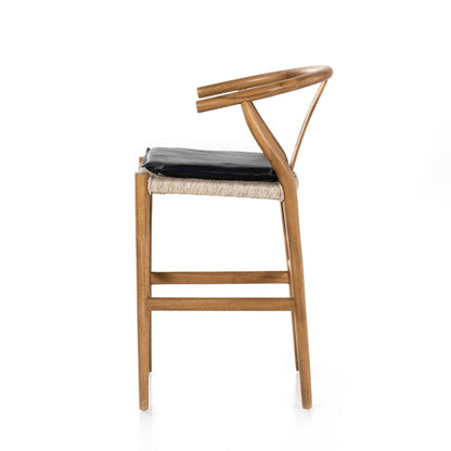 Four Hands - Muestra Counter Stool - Pebble Black - 228279-023 view 3