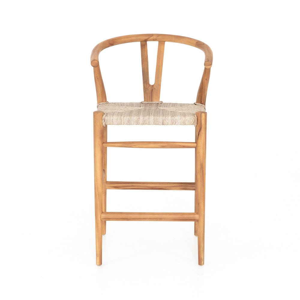 Four Hands - Muestra Counter Stool - Vintage White - 106917-010 view 1