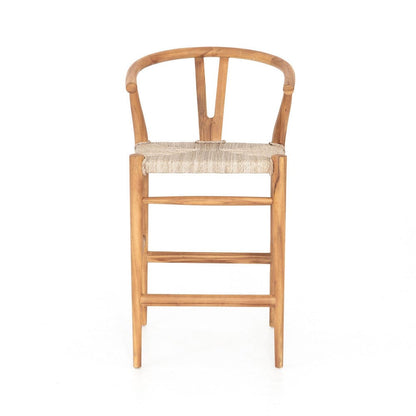 Four Hands - Muestra Counter Stool - Vintage White - 106917-010 view 1