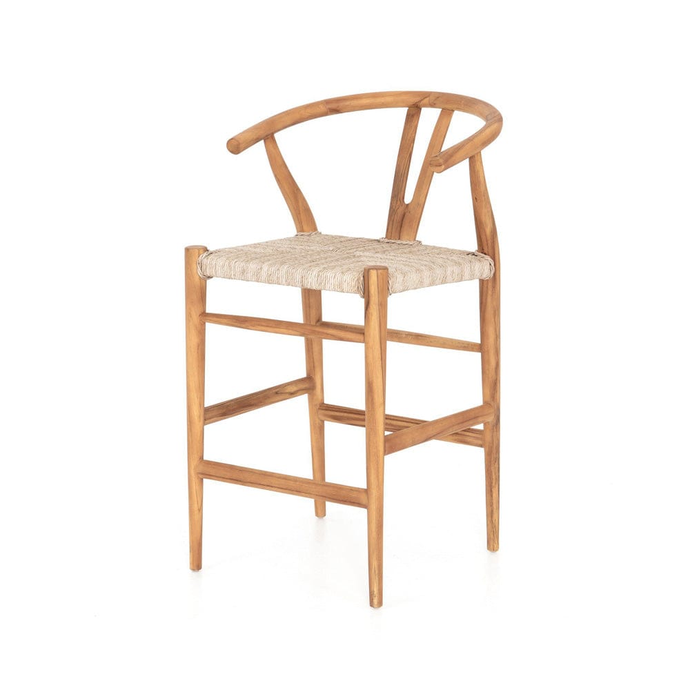 Four Hands - Muestra Counter Stool - Vintage White - 106917-010 view 2