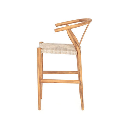 Four Hands - Muestra Counter Stool - Vintage White - 106917-010 view 3