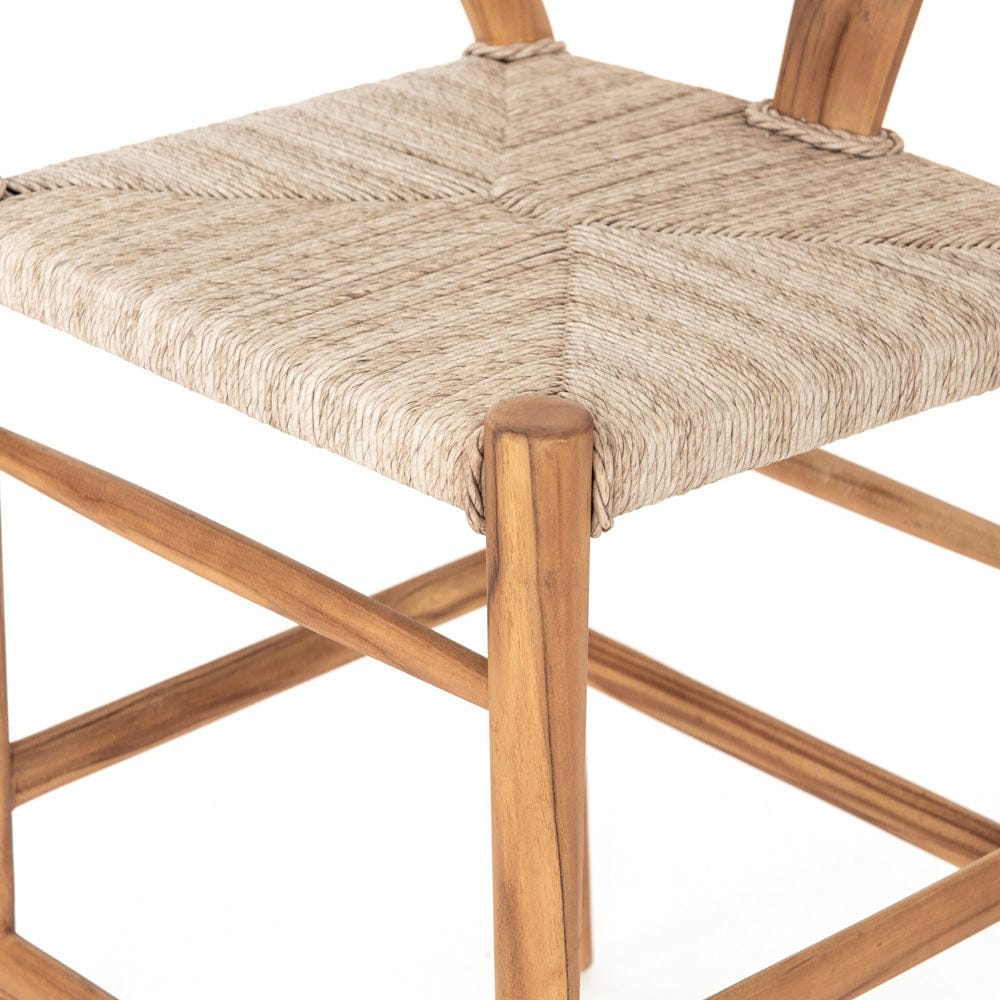 Four Hands - Muestra Counter Stool - Vintage White - 106917-010 view 7