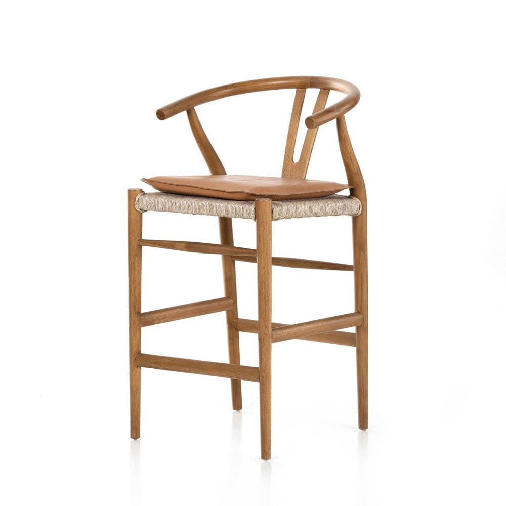 Four Hands - Muestra Counter Stool - Whiskey Saddle - 228279-024 view 2