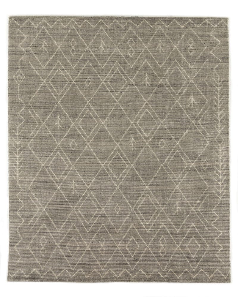 Four Hands - Nador Moroccan Hand Knotted Rug - Nador Grey - 230615-006 view 1