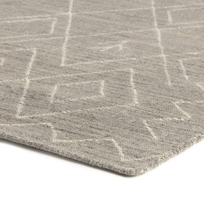 Four Hands - Nador Moroccan Hand Knotted Rug - Nador Grey - 230615-006 view 2