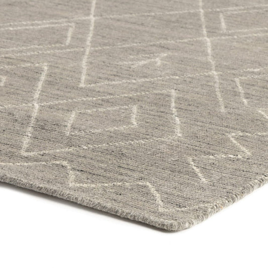 Four Hands - Nador Moroccan Hand Knotted Rug - Nador Grey - 230615-006 view 2