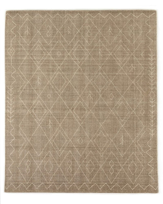 Four Hands - Nador Moroccan Hand Knotted Rug - Nador Taupe - 230615-009 view 1