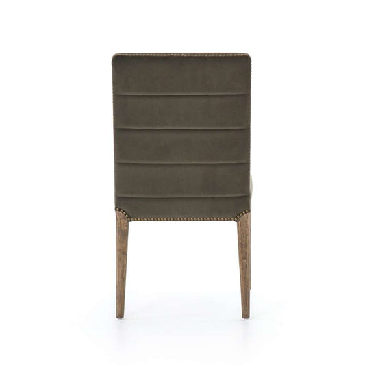 Four Hands - Nate Dining Chair - Modern Velvet Loden - 105582-008 veiw 2
