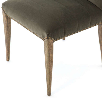 Four Hands - Nate Dining Chair - Modern Velvet Loden - 105582-008 veiw 5