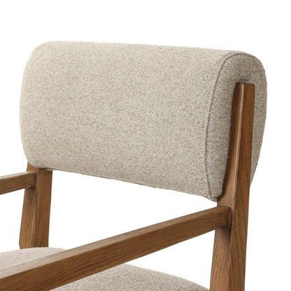 Four Hands - Navid Dining Arm Chair - Weslie Flax - 246348-003 view 7