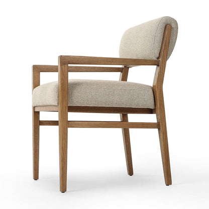 Four Hands - Navid Dining Arm Chair - Weslie Flax - 246348-003 view 10