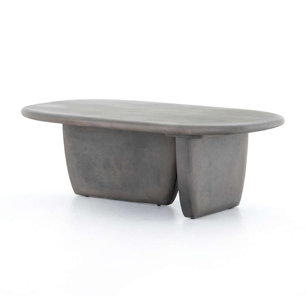 Four Hands - Naya Outdoor Coffee Table - Dark Grey - VEVR-064 veiw 1