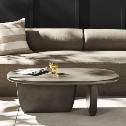 Four Hands - Naya Outdoor Coffee Table - Dark Grey - VEVR-064 veiw 3