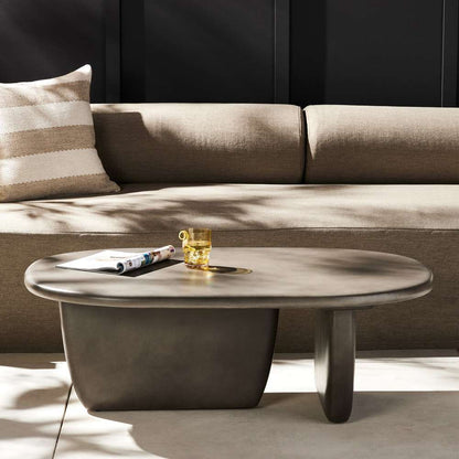 Four Hands - Naya Outdoor Coffee Table - Dark Grey - VEVR-064 veiw 4