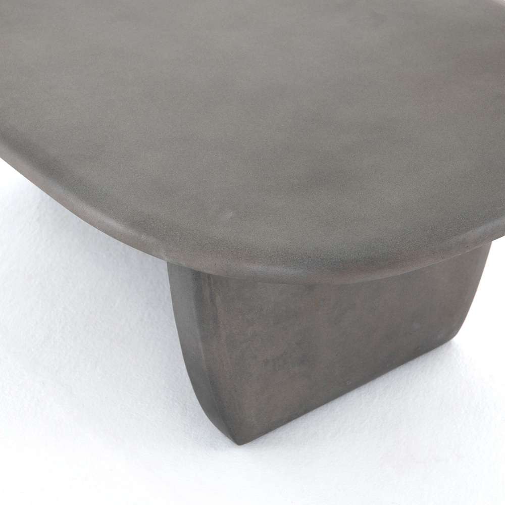 Four Hands - Naya Outdoor Coffee Table - Dark Grey - VEVR-064 veiw 9