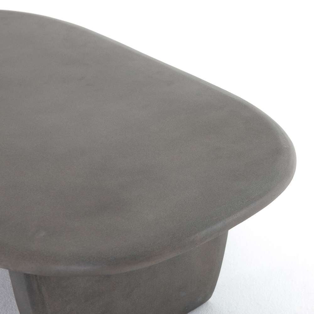 Four Hands - Naya Outdoor Coffee Table - Dark Grey - VEVR-064 veiw 11