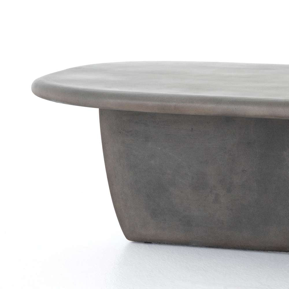 Four Hands - Naya Outdoor Coffee Table - Dark Grey - VEVR-064 veiw 12