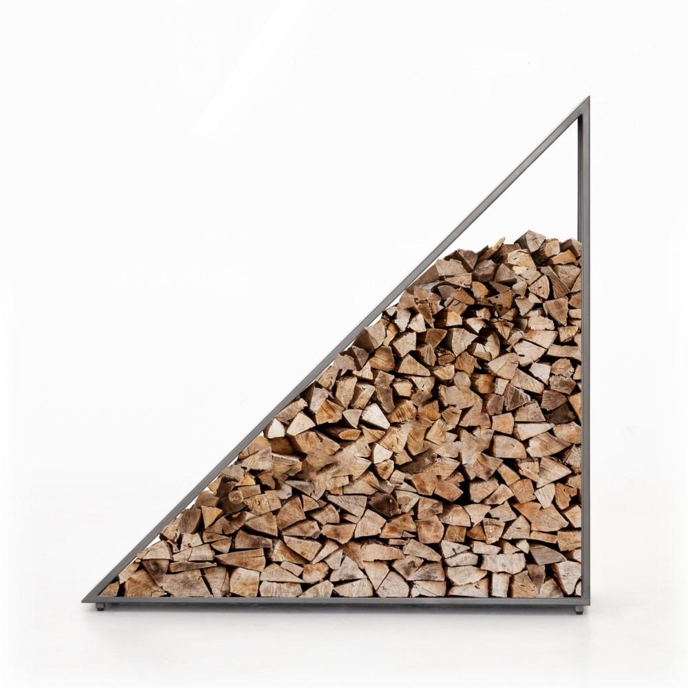 Four Hands - Nero Firewood Storage-Coated Gunmetal - IELE-125 veiw 10