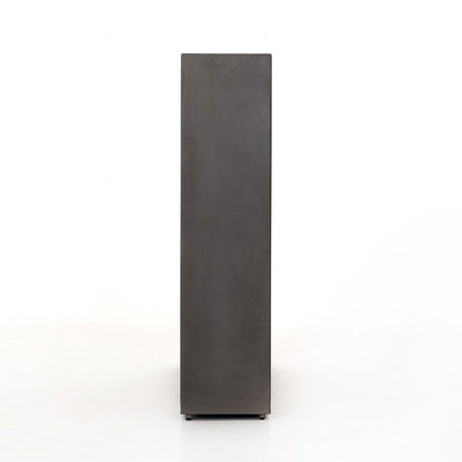Four Hands - Nero Firewood Storage-Coated Gunmetal - IELE-125 veiw 11