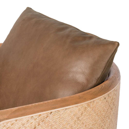 Four Hands - Newbury Swivel Chair - Palermo Cognac - 229382-002 veiw 5