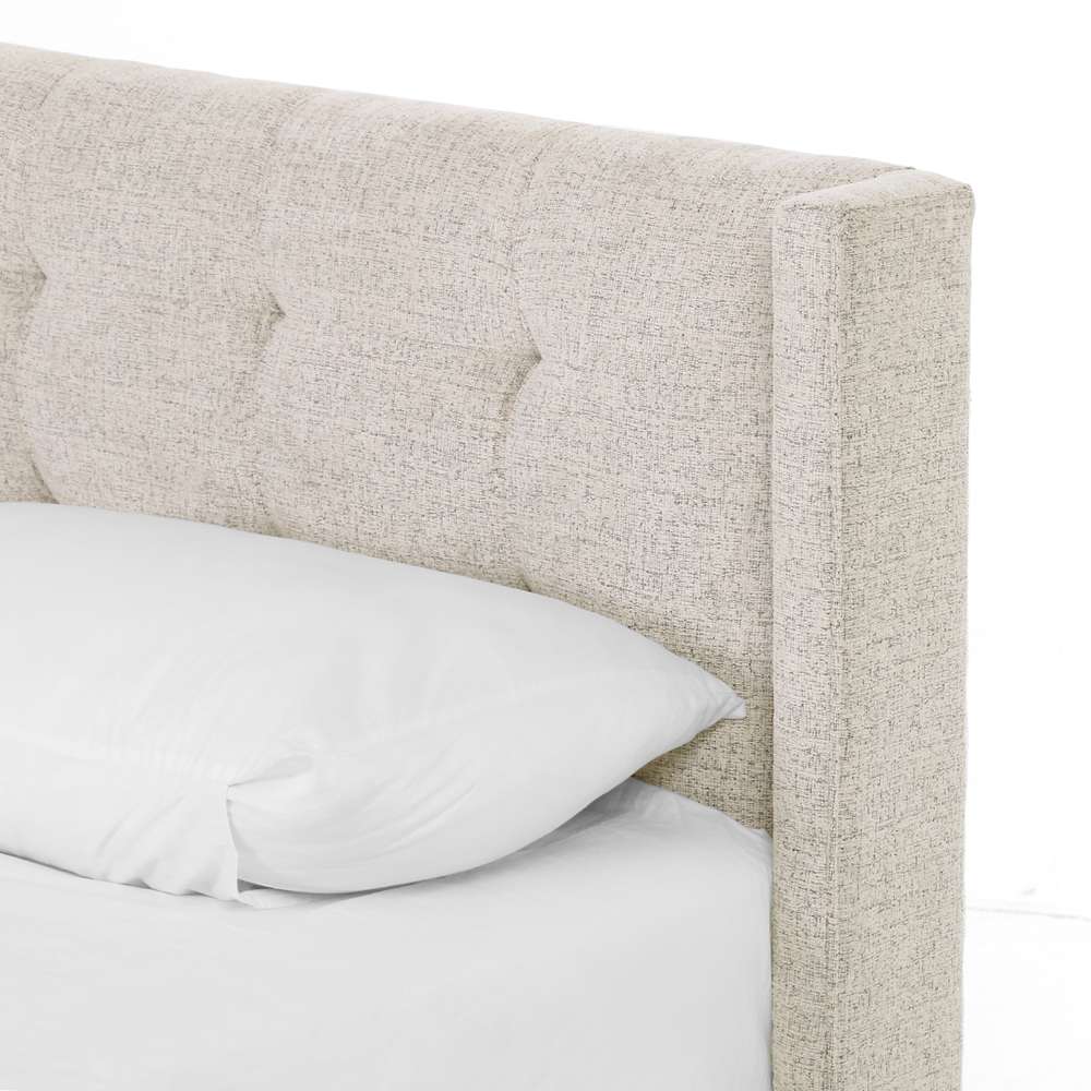 Four Hands - Newhall Bed - Plushtone Linen - Queen - 105969-030 veiw 3