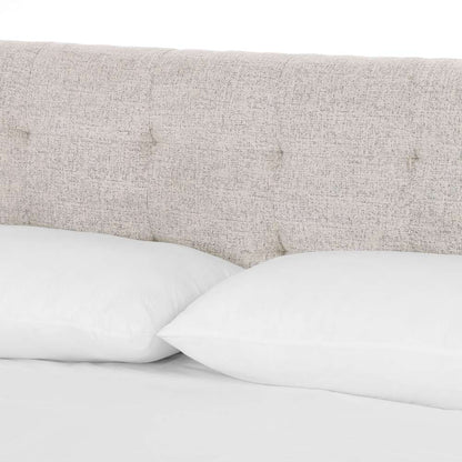 Four Hands - Newhall Bed - Plushtone Linen - Queen - 105969-030 veiw 5