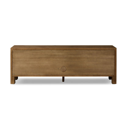 Four Hands - Noeline Media Console - Resawn Worn Oak - 242372-002 view 6
