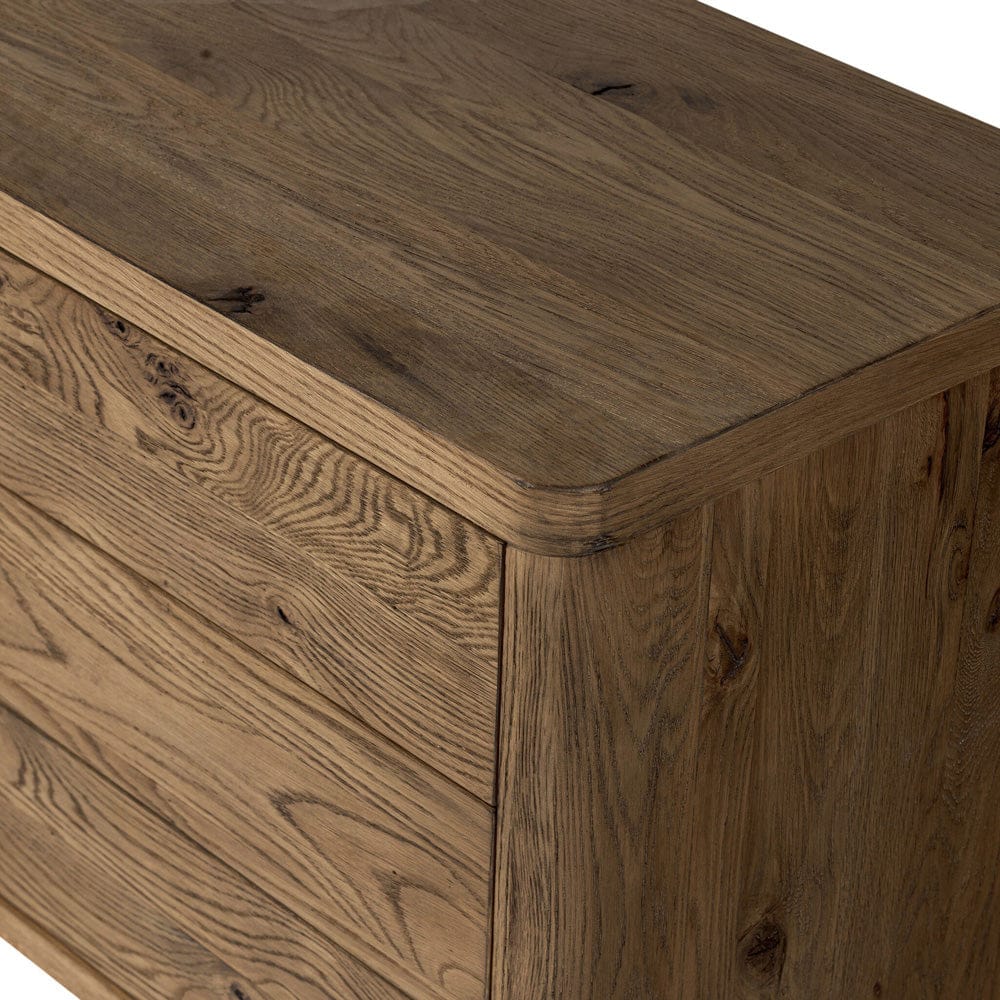 Four Hands - Noeline Media Console - Resawn Worn Oak - 242372-002 view 8