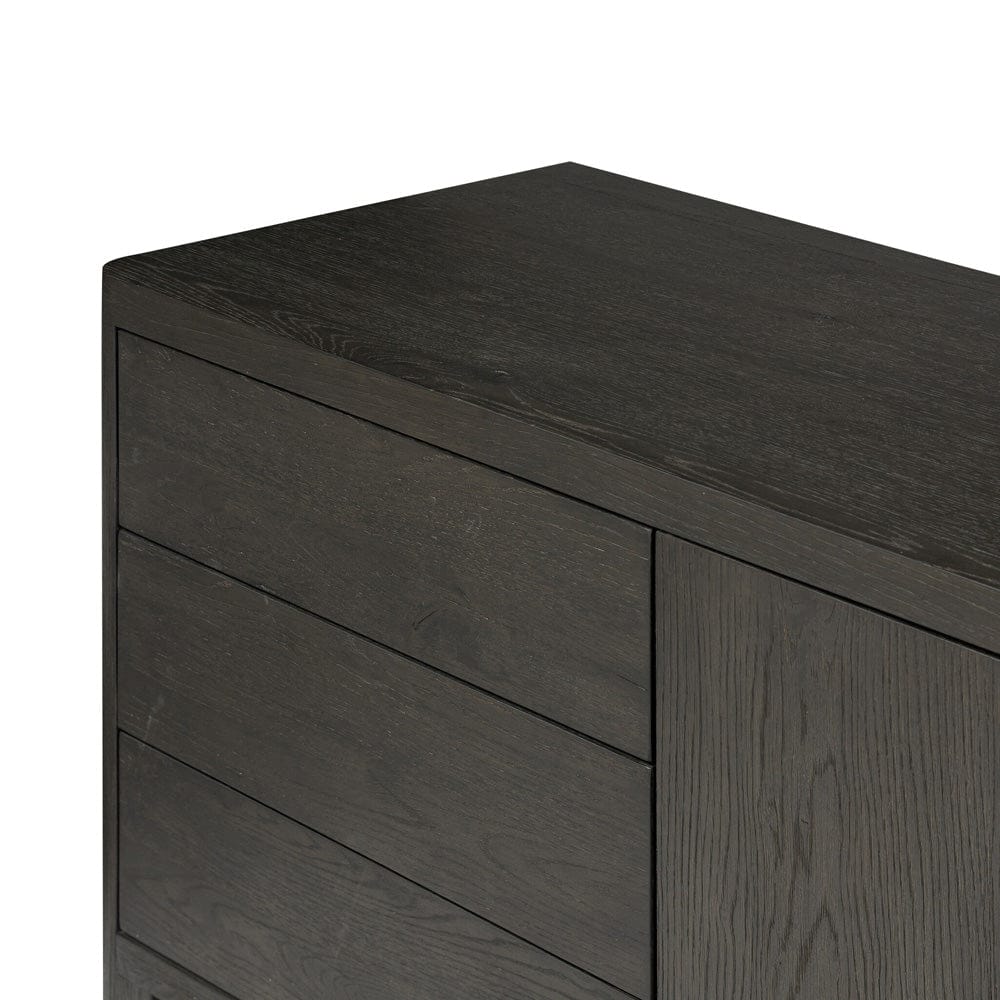 Four Hands - Noeline Media Console - Smoked Black Oak Veneer - 242372-001 view 7