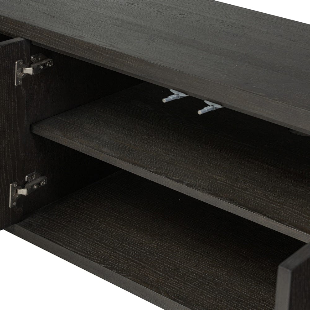 Four Hands - Noeline Media Console - Smoked Black Oak Veneer - 242372-001 view 8