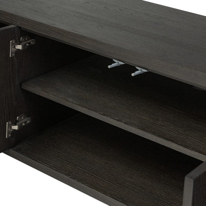 Four Hands - Noeline Media Console - Smoked Black Oak Veneer - 242372-001 view 8