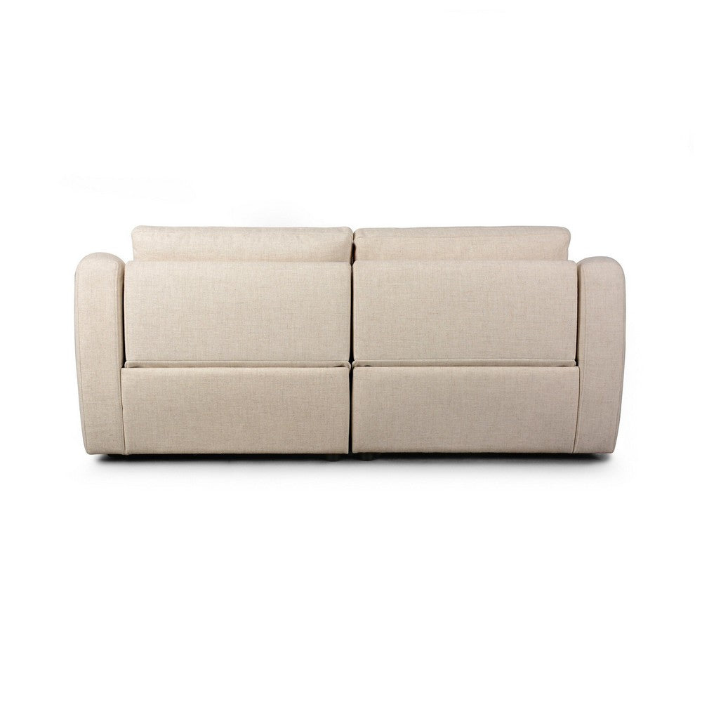 Four Hands - Norwood - Crawford Power Recliner 2-Piece Sectional Sofa - Antigo Natural - 247729-002_CLOSEOUT view 5