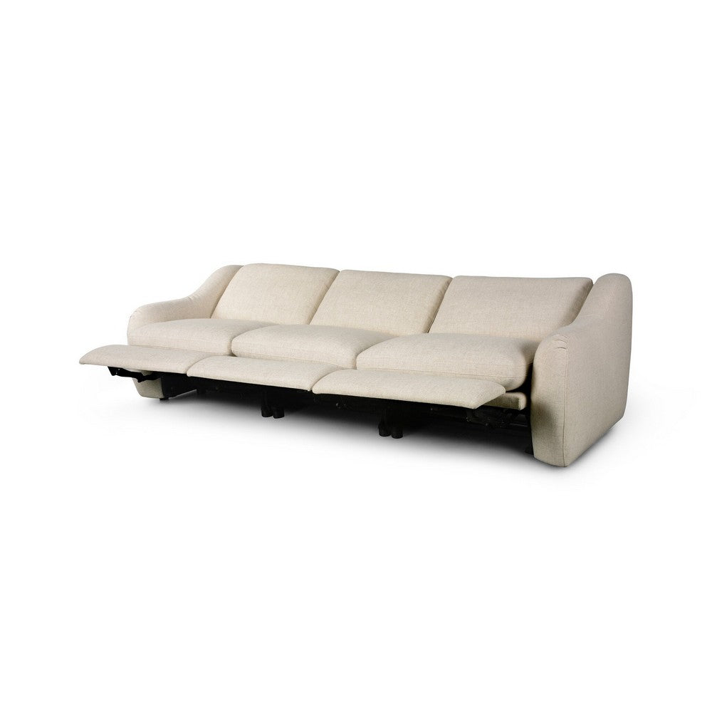 Four Hands - Norwood - Crawford Power Recliner 3-Piece Sectional Sofa - Antigo Natural - 247730-001_CLOSEOUT view 5