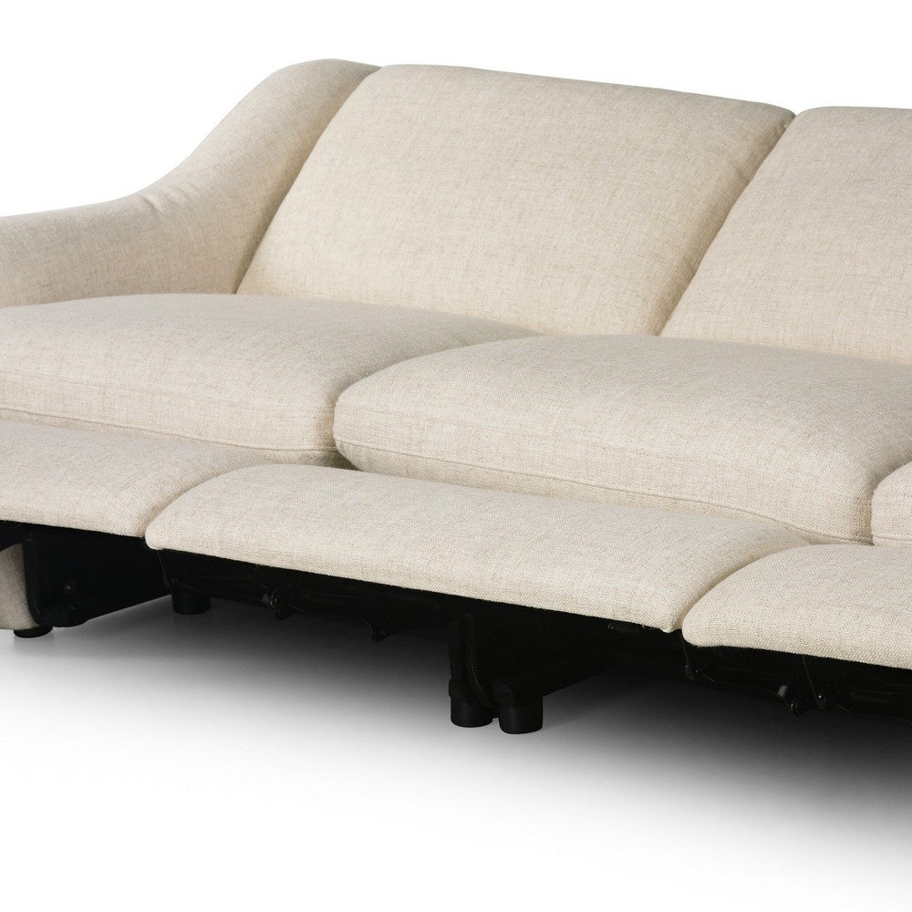 Four Hands - Norwood - Crawford Power Recliner 3-Piece Sectional Sofa - Antigo Natural - 247730-001_CLOSEOUT view 7