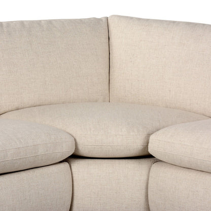 Four Hands - Norwood - 	Crawford Power Recliner 5-Piece Sectional Sofa - Antigo Natural - 247731-002_CLOSEOUT view 8