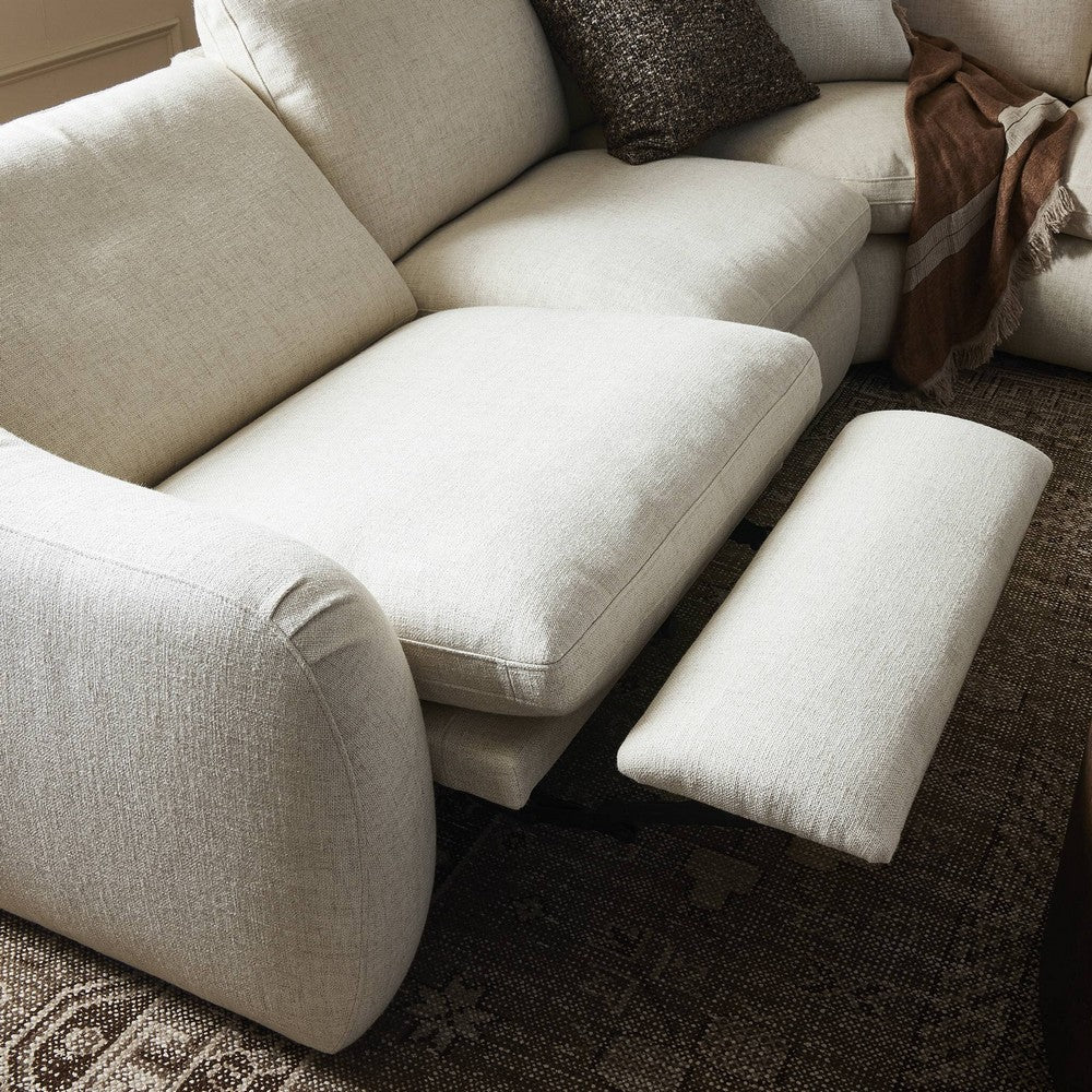 Four Hands - Norwood - 	Crawford Power Recliner 5-Piece Sectional Sofa - Antigo Natural - 247731-002_CLOSEOUT view 11