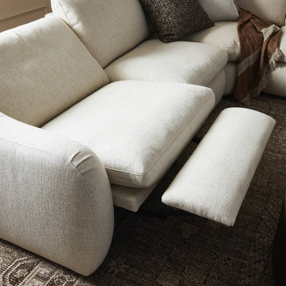 Four Hands - Norwood - 	Crawford Power Recliner 5-Piece Sectional Sofa - Antigo Natural - 247731-002_CLOSEOUT view 11