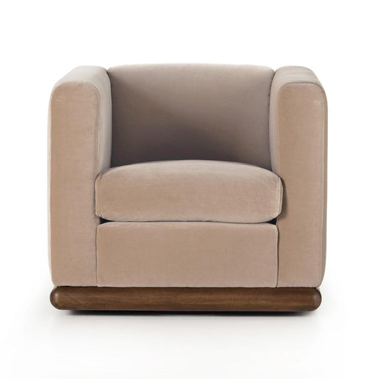 Four Hands - Norwood - Elizabeth Swivel Chair - Surrey Taupe - 228390-002 veiw 2