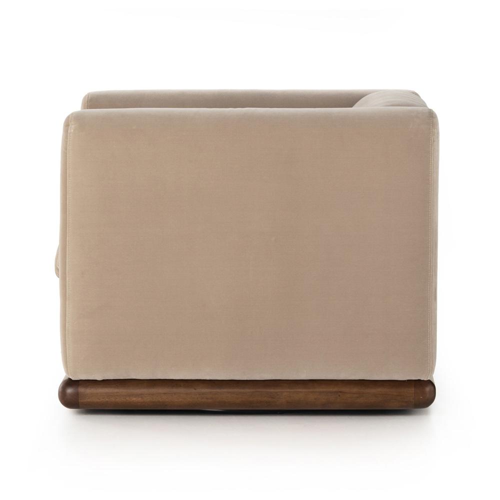 Four Hands - Norwood - Elizabeth Swivel Chair - Surrey Taupe - 228390-002 veiw 3