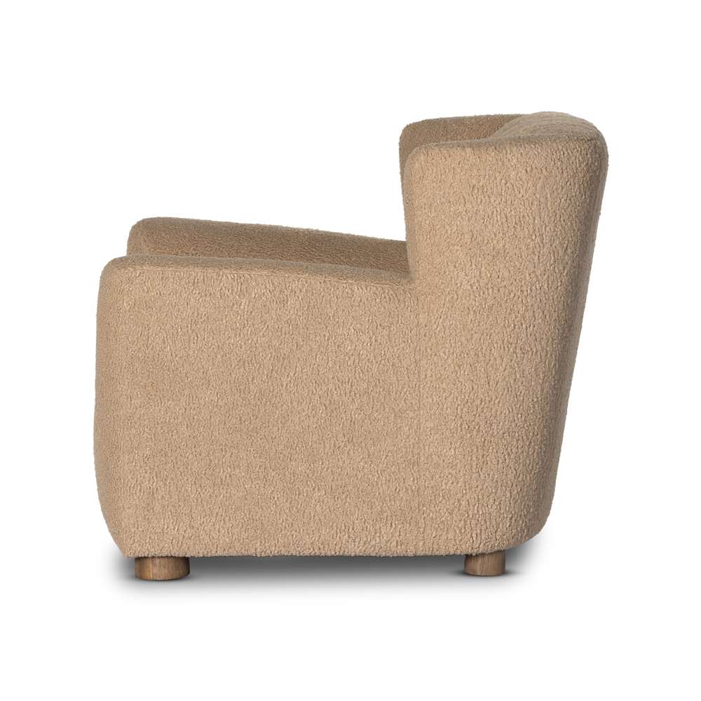 Four Hands - Norwood - Elora Chair-Sheepskin Camel - 231386-003 veiw 8