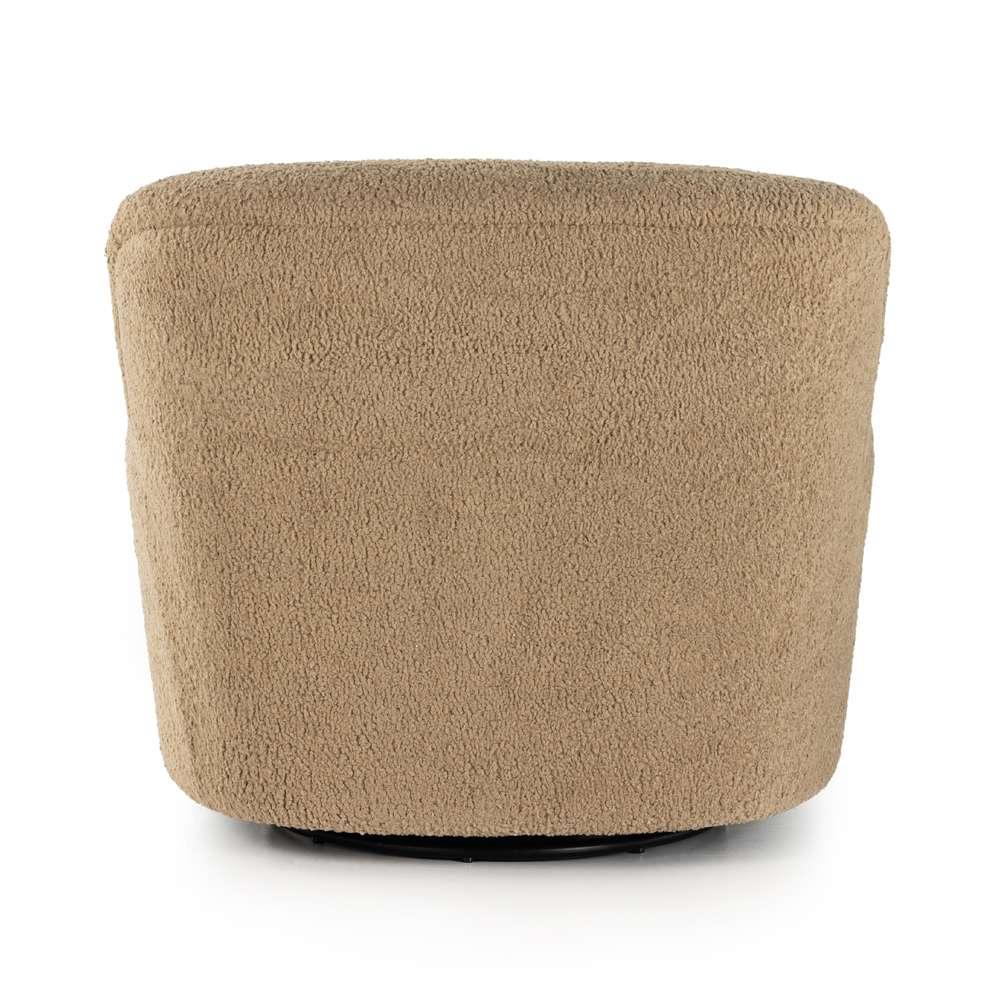 Four Hands - Norwood - Kadon Swivel Chair-Sheepskin Camel - 231717-001 veiw 2