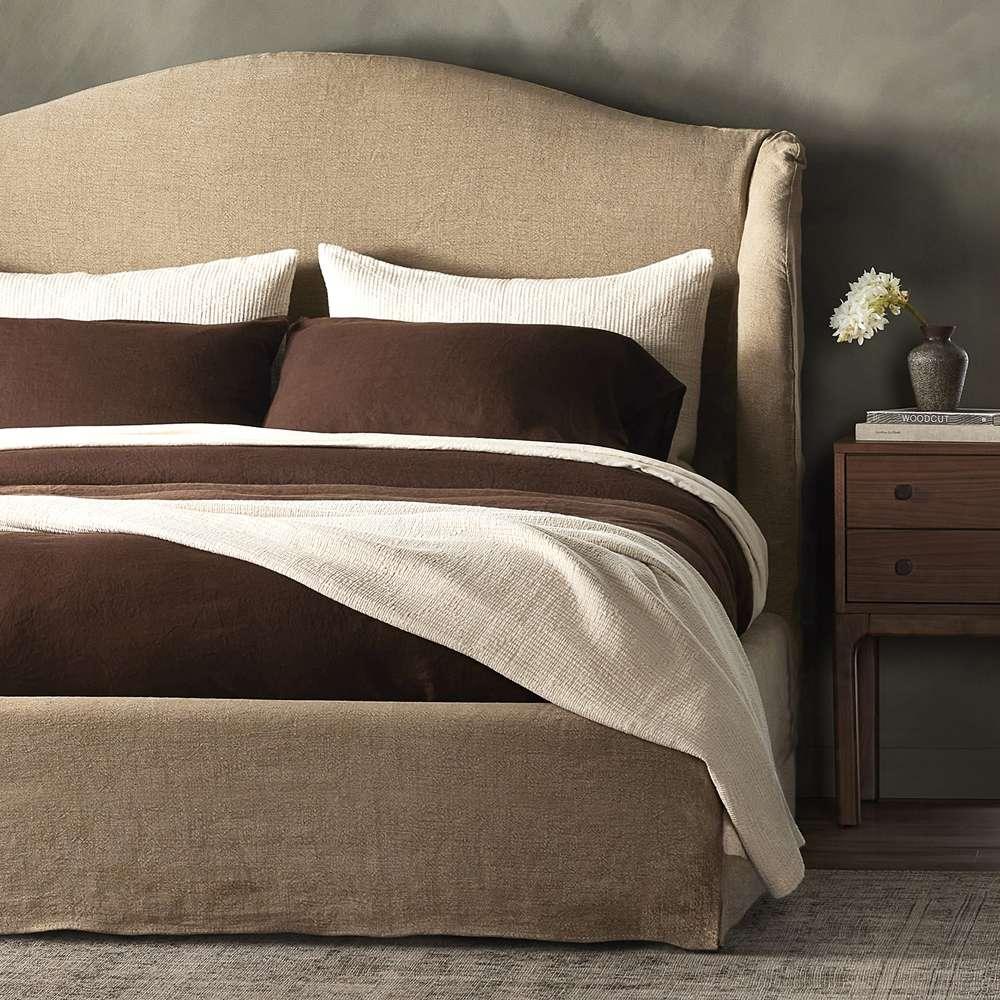 Four Hands - Norwood - Meryl Slipcover Bed-Brdwy Canvas-Queen - 238122-002 veiw 4