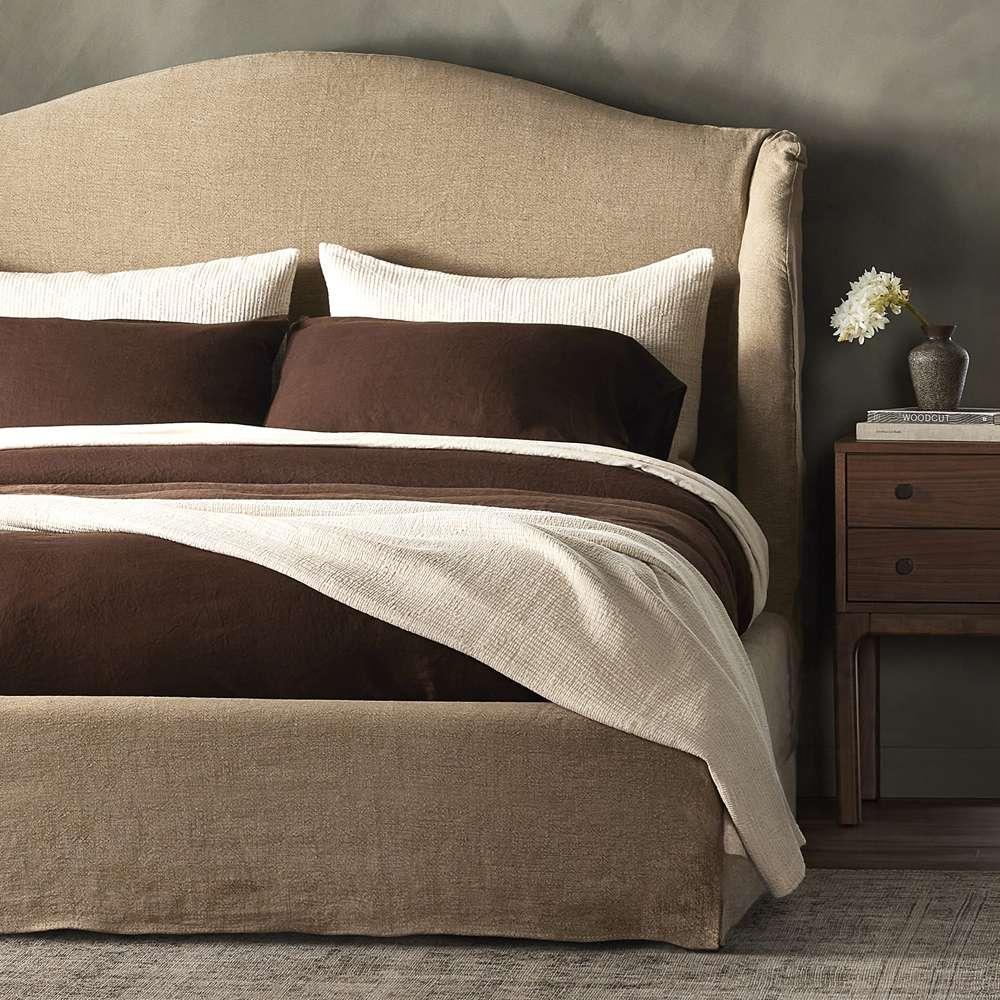 Four Hands - Norwood - Meryl Slipcover Bed-Broadway Canvas-King - 238122-005 veiw 4