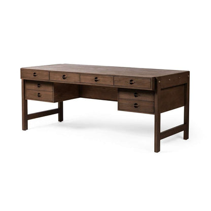 Four Hands - Oakley Desk - Dark Toasted Oak Veneer - 232732-004 veiw 1