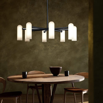 Four Hands - Odyssey Round Md Chandelier - Black Gunmetal - 245018-002 view 4