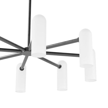 Four Hands - Odyssey Round Md Chandelier - Black Gunmetal - 245018-002 view 5