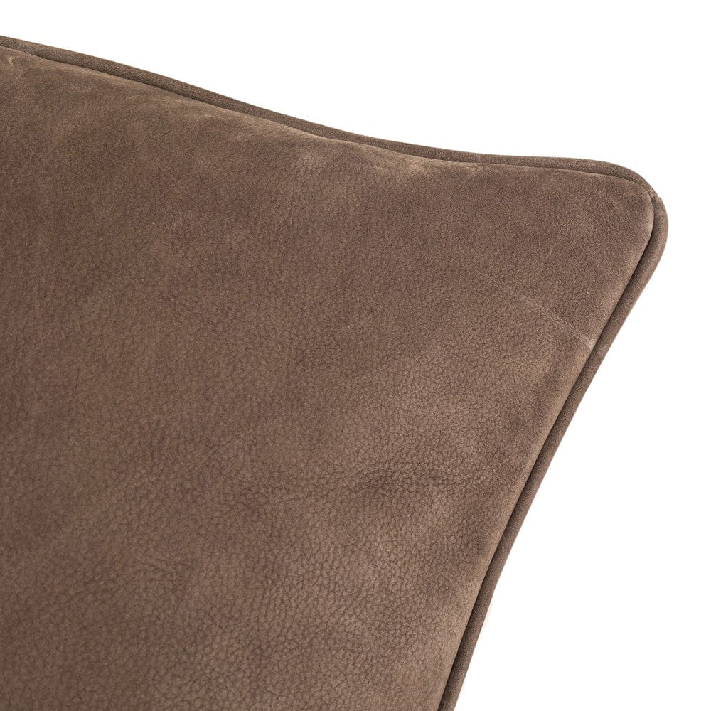 Four Hands - Olsen Pillow - Nubuck Cigar - 248560-007 view 4